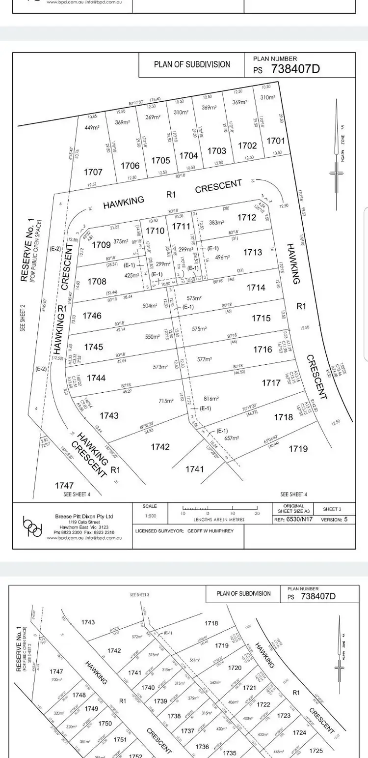Second view of Homely land listing, LOT 1745 Hawking Crescent, Plumpton VIC 3335