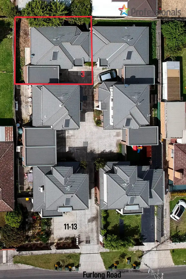 Main view of Homely unit listing, 3/11-13 Furlong Road, Sunshine North VIC 3020