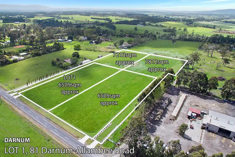 Main view of Homely land listing, LOT 1, 73 Darnum- Allambee Road, Darnum VIC 3822