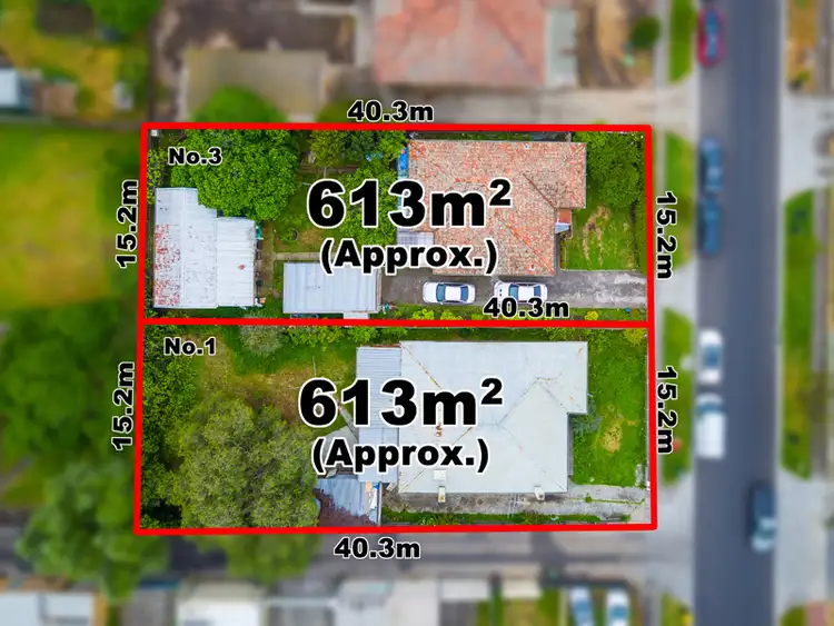 Main view of Homely house listing, 1 & 3 Erica Avenue, St Albans VIC 3021