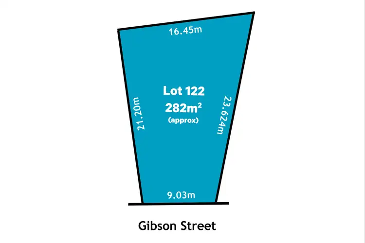 Main view of Homely land listing, LOT 122 Gibson, 6 Hurcombe Street, West Beach SA 5024