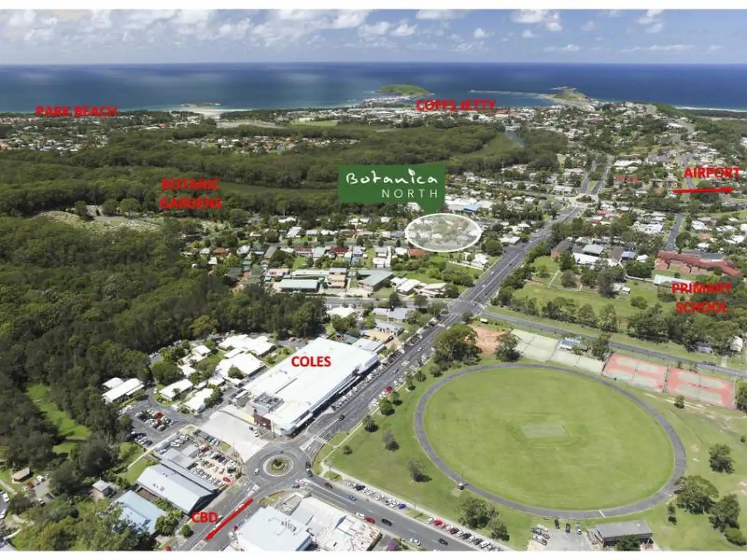 Main view of Homely townhouse listing, 1/3 North Street, Coffs Harbour NSW 2450