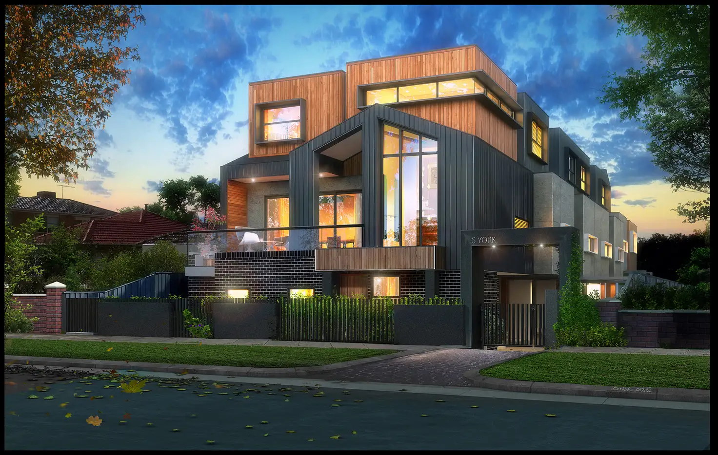 Main view of Homely townhouse listing, 1/6 York Street, Pascoe Vale South VIC 3044