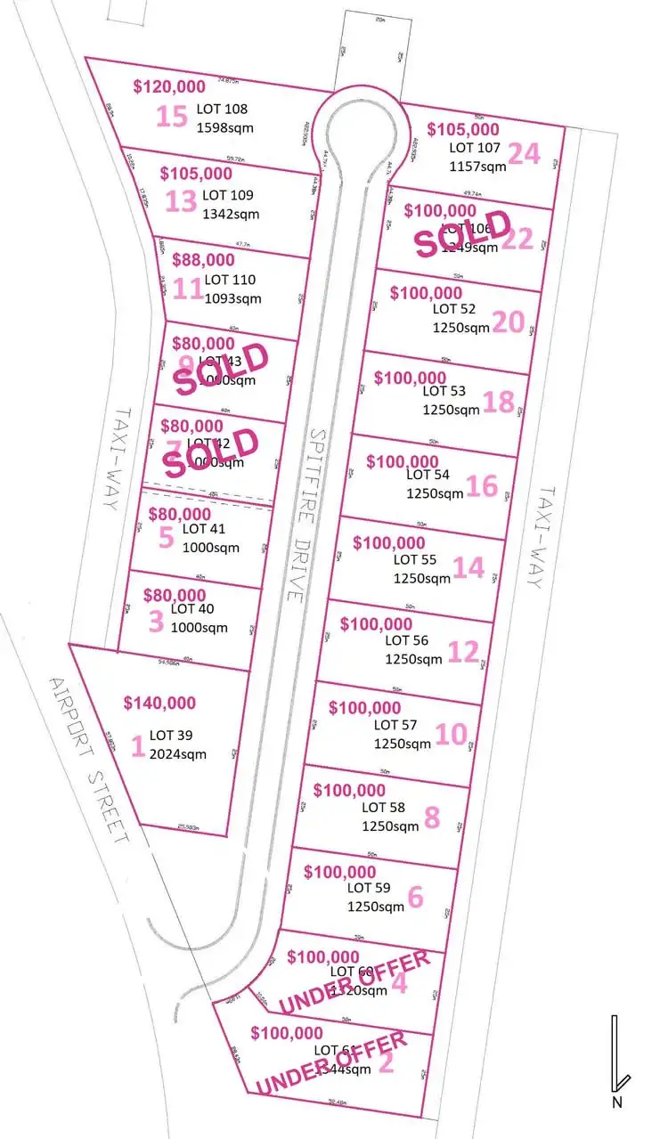 Second view of Homely land listing, LOT 43, 9 Spitfire Drive, Temora NSW 2666