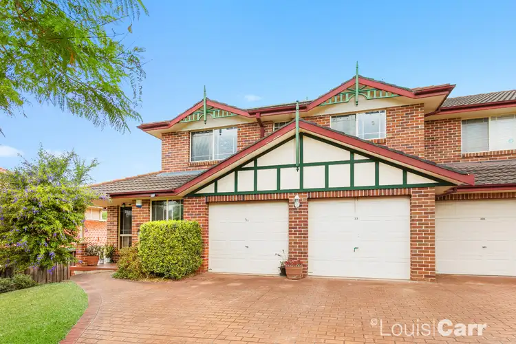 Second view of Homely semi-detached listing, 23 Tawmii Place, Castle Hill NSW 2154