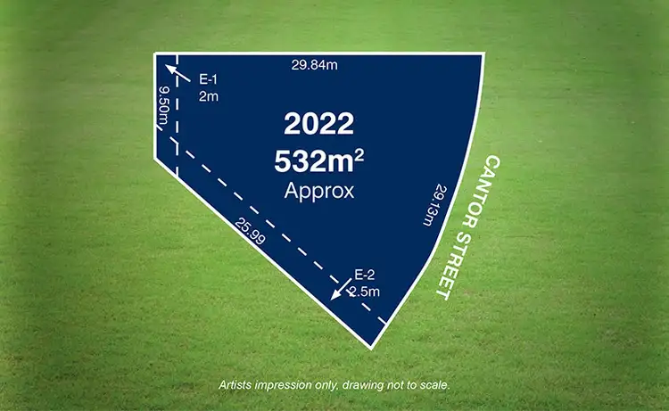 Main view of Homely land listing, Lot 2022 Cantor Street, Plumpton VIC 3335