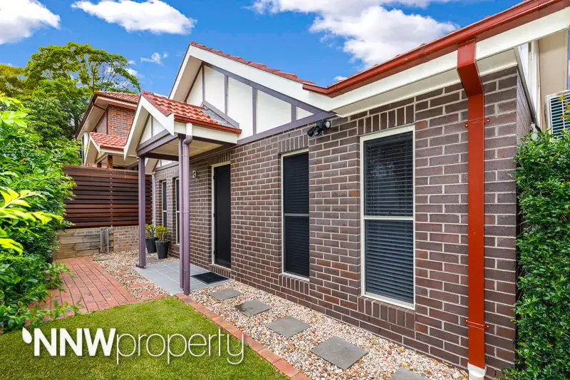 Main view of Homely semi-detached listing, 21B Vimiera Road, Eastwood NSW 2122