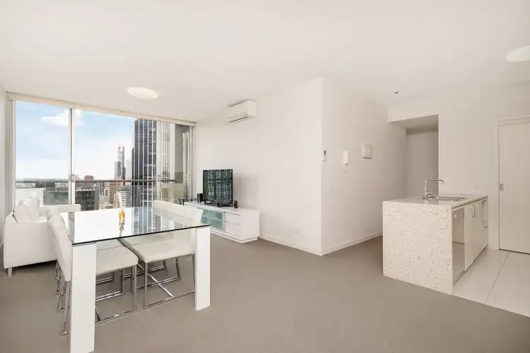 Main view of Homely apartment listing, 3303/8 Franklin Street, Melbourne VIC 3000