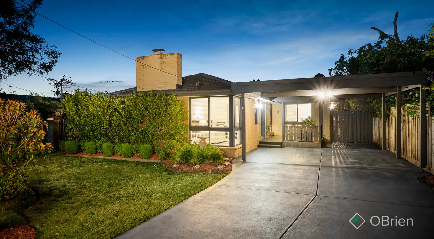 Main view of Homely house listing, 6 Elliot Street, Knoxfield VIC 3180
