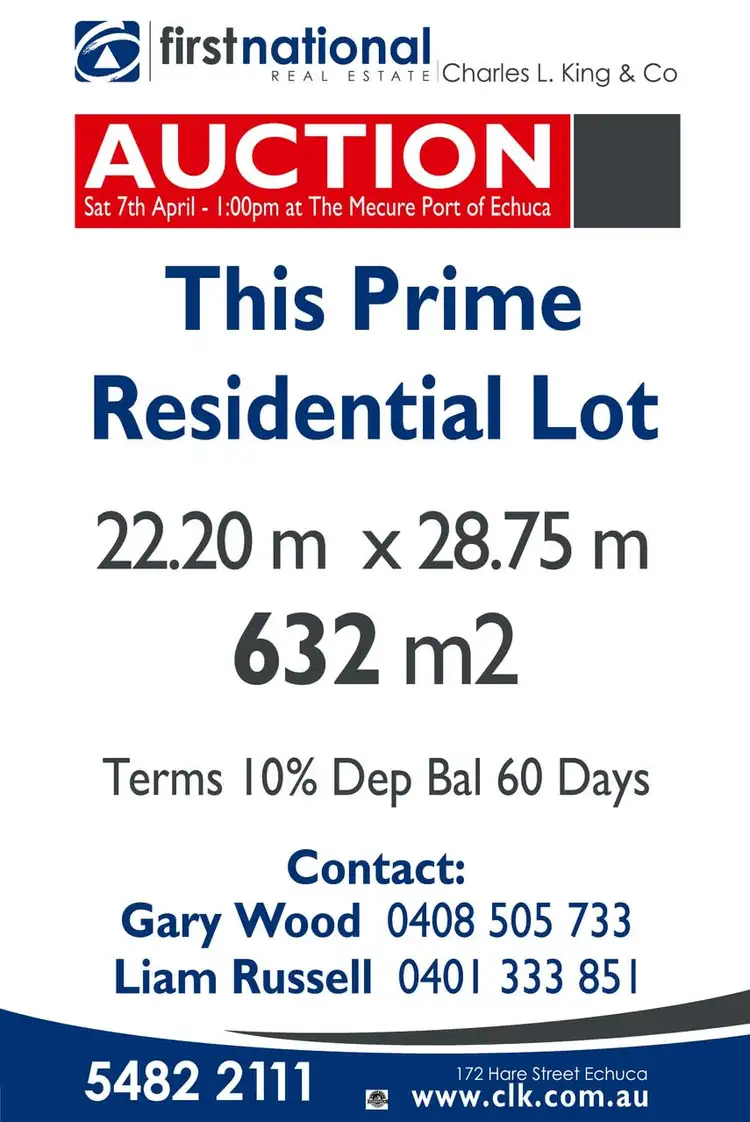 Third view of Homely land listing, 42 Shackell Street, Echuca VIC 3564