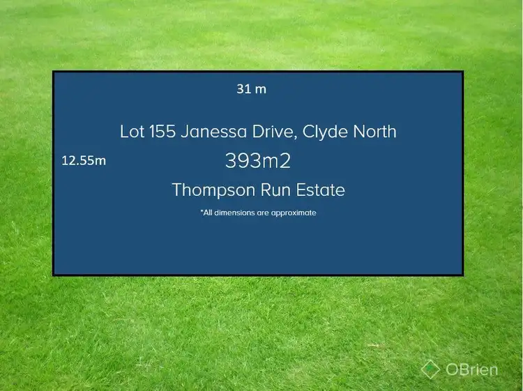LOT 155 Janessa Drive, Clyde North VIC 3978