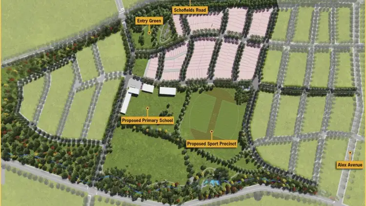 Third view of Homely land listing, LOT 3036 Brindabella Crescent, Schofields NSW 2762