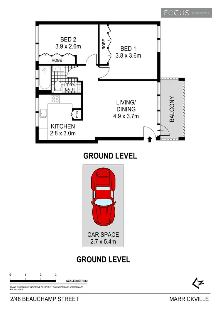 Sixth view of Homely apartment listing, 2/48 Beauchamp Street, Marrickville NSW 2204