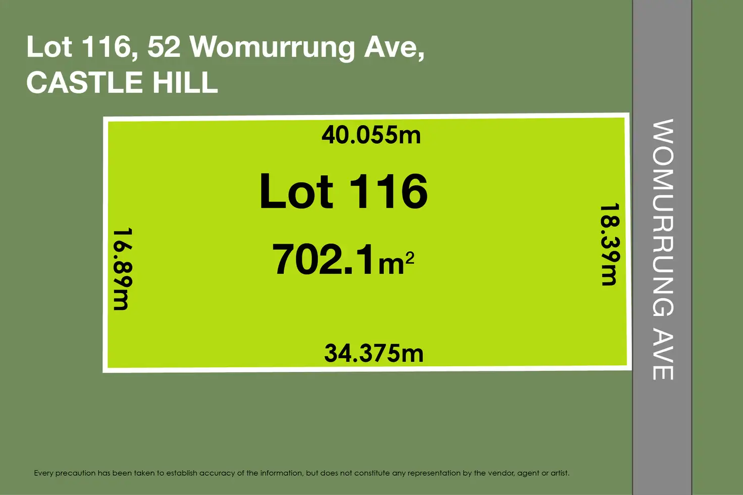 Main view of Homely land listing, 52 Womurrung Avenue, Castle Hill NSW 2154