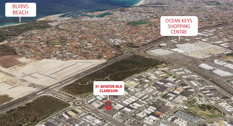 Third view of Homely land listing, 31 Aviator Boulevard, Clarkson WA 6030