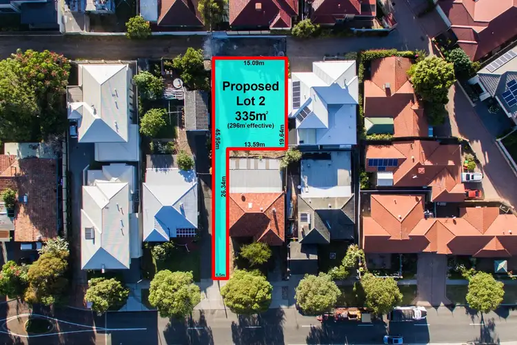 Third view of Homely land listing, LOT 2, 204 Gildercliffe Street, Scarborough WA 6019