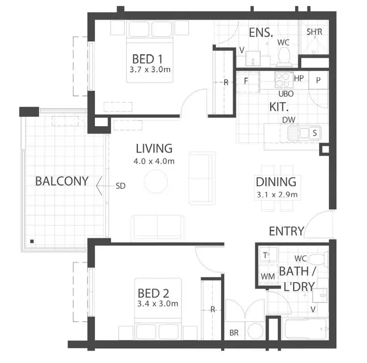 Third view of Homely apartment listing, 32/189 Swansea Street, East Victoria Park WA 6101