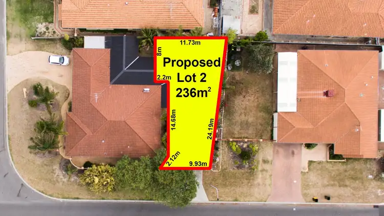 Main view of Homely land listing, LOT 2, 2 Winch Place, Ocean Reef WA 6027