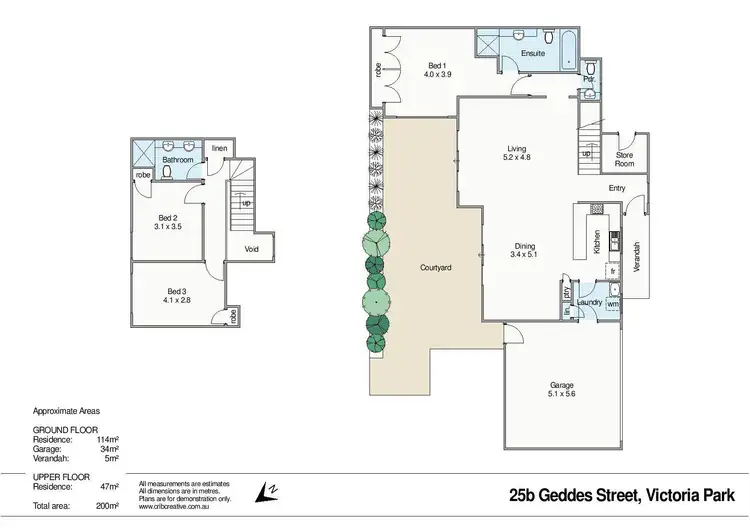 Second view of Homely townhouse listing, 25B Geddes Street, Victoria Park WA 6100