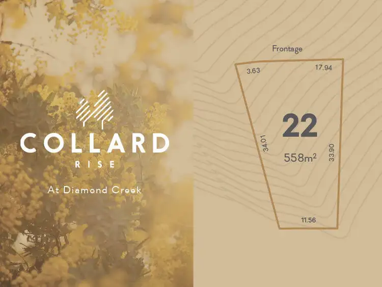 LOT 22, 60-122 Serenity Place, Diamond Creek VIC 3089