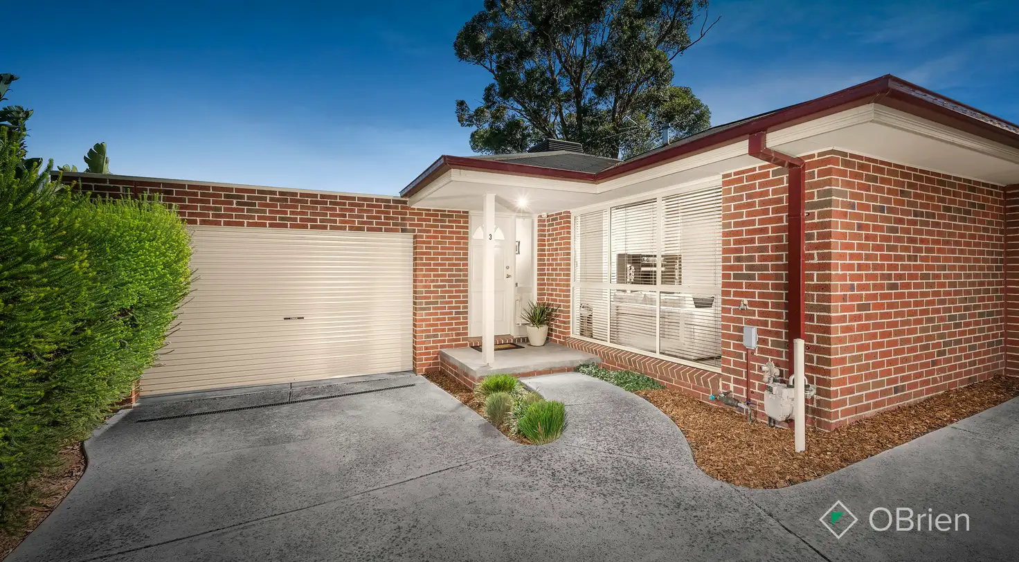 Main view of Homely unit listing, 3/12 Stradbroke Road, Boronia VIC 3155