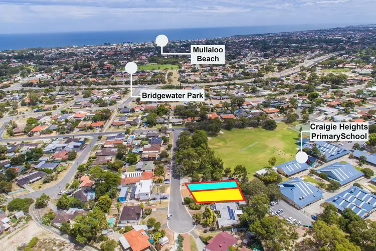Third view of Homely land listing, LOT 1, 13 Seabird Place, Craigie WA 6025