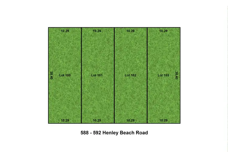 LOT 1,2,3,4, 588-592 Henley Beach Road, Fulham SA 5024