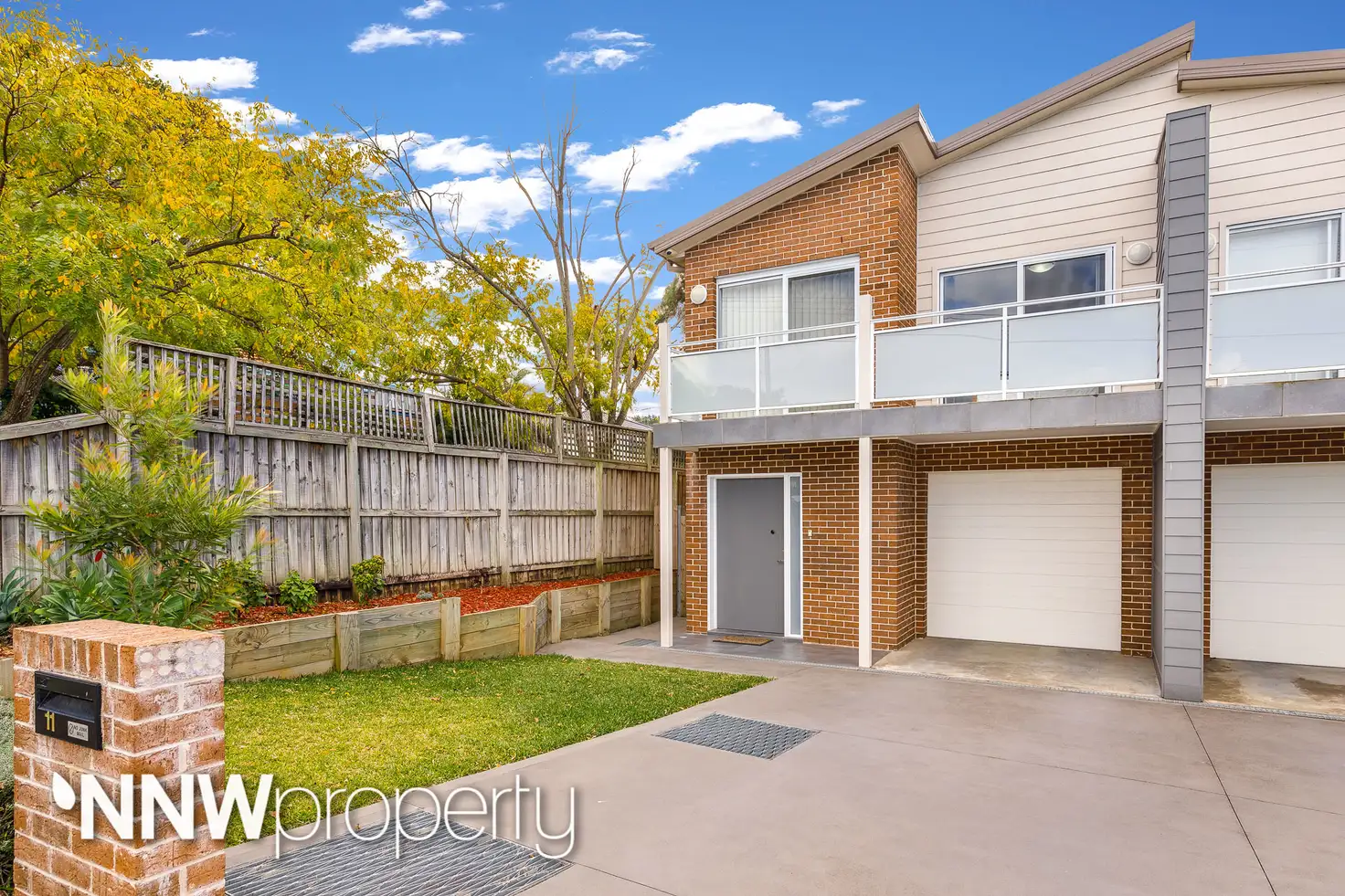 Main view of Homely semi-detached listing, 11 Wilkinson Lane, Telopea NSW 2117