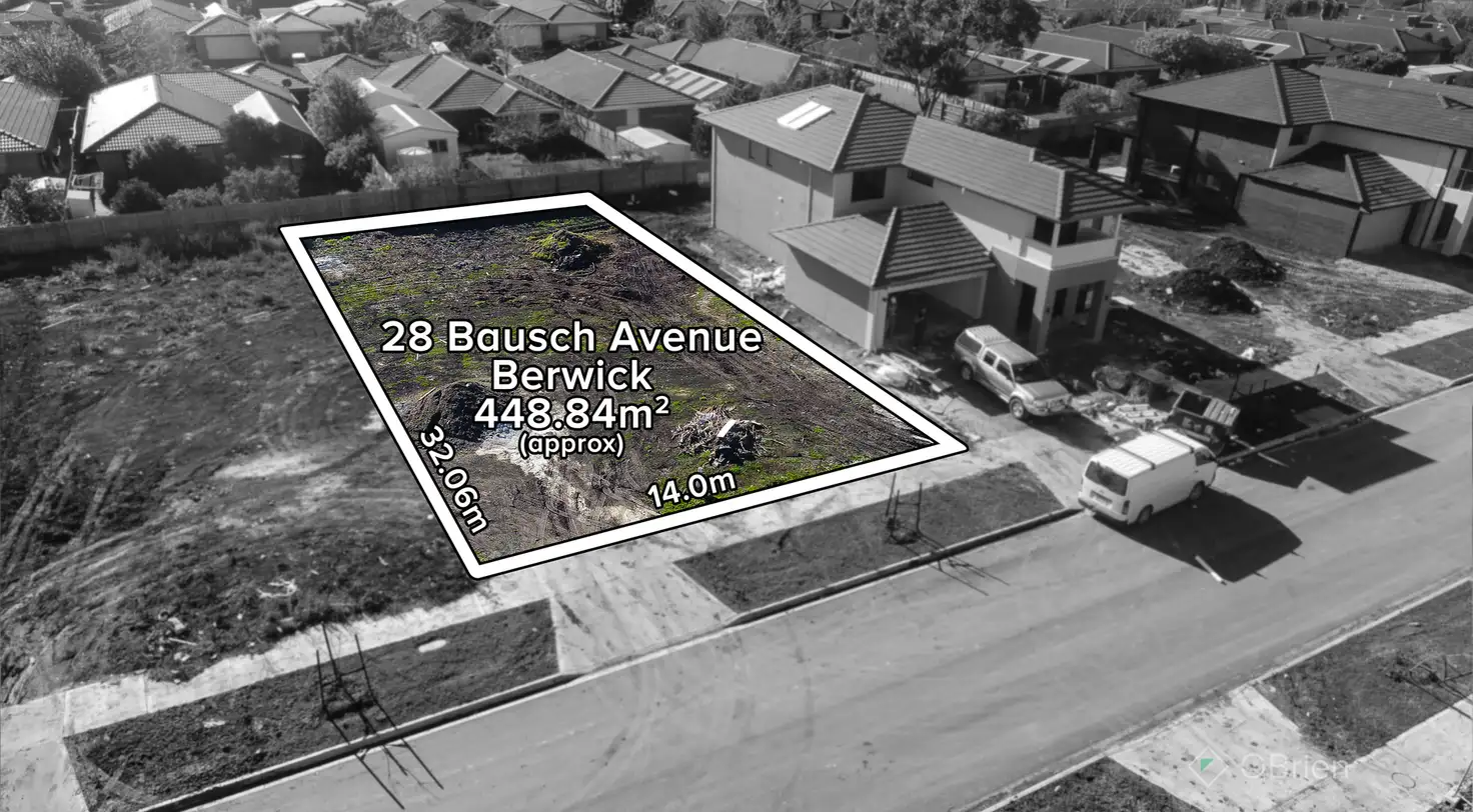 Main view of Homely land listing, 28 Bausch Street, Berwick VIC 3806