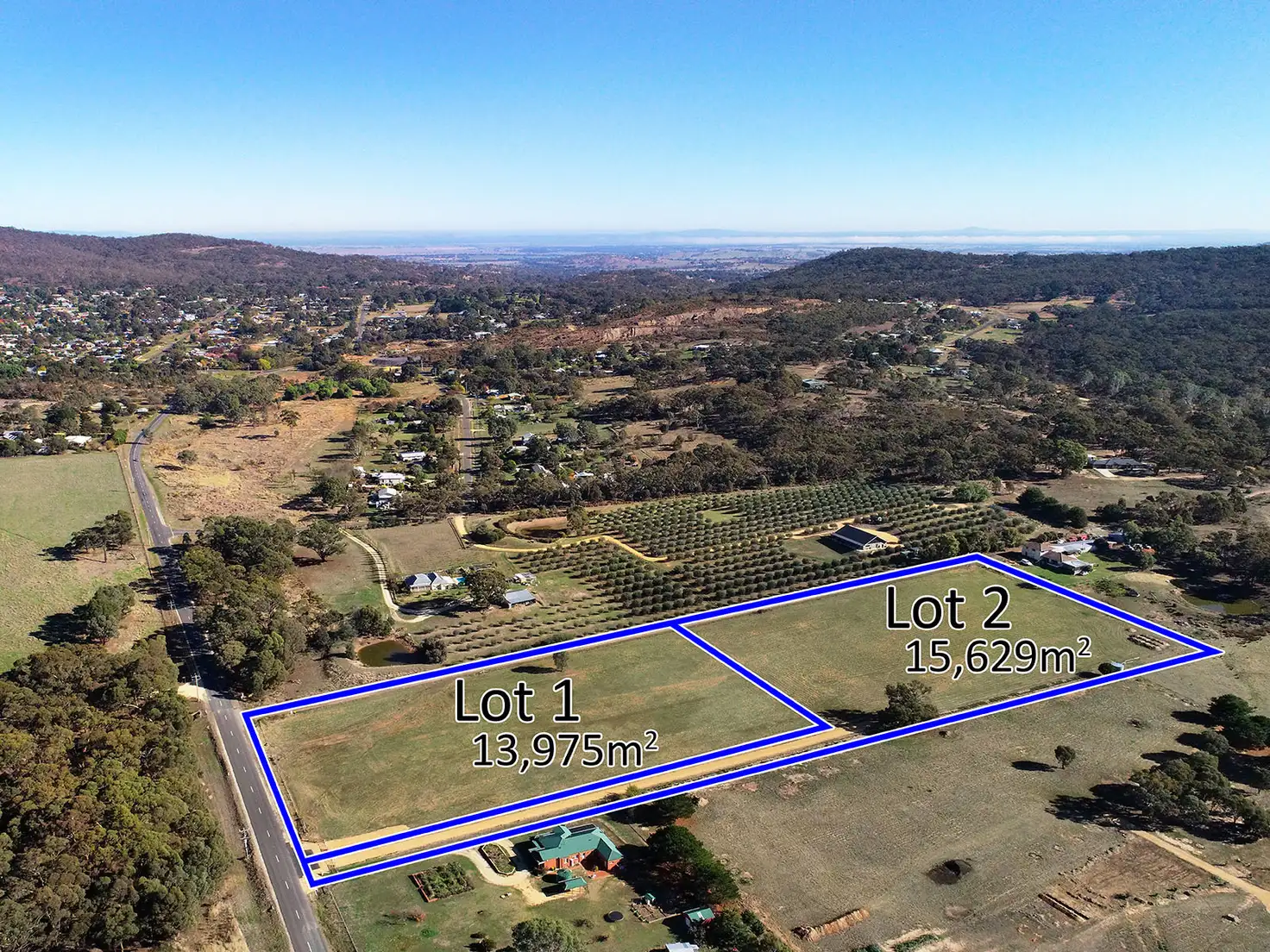 Main view of Homely land listing, LOT 1 & 2, 102 Allans Road, Maldon VIC 3463