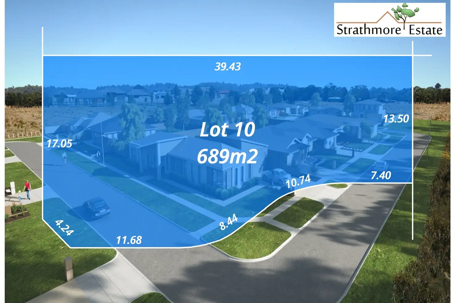 Main view of Homely land listing, Lot 10 Strathmore Court, Strathfieldsaye VIC 3551