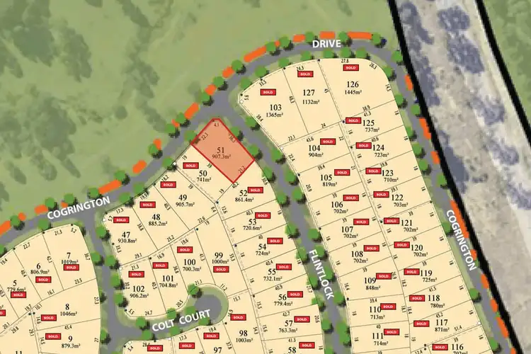 Third view of Homely land listing, 22 Cnr Cogrinton & Flintlock Drive, Harrington Park NSW 2567