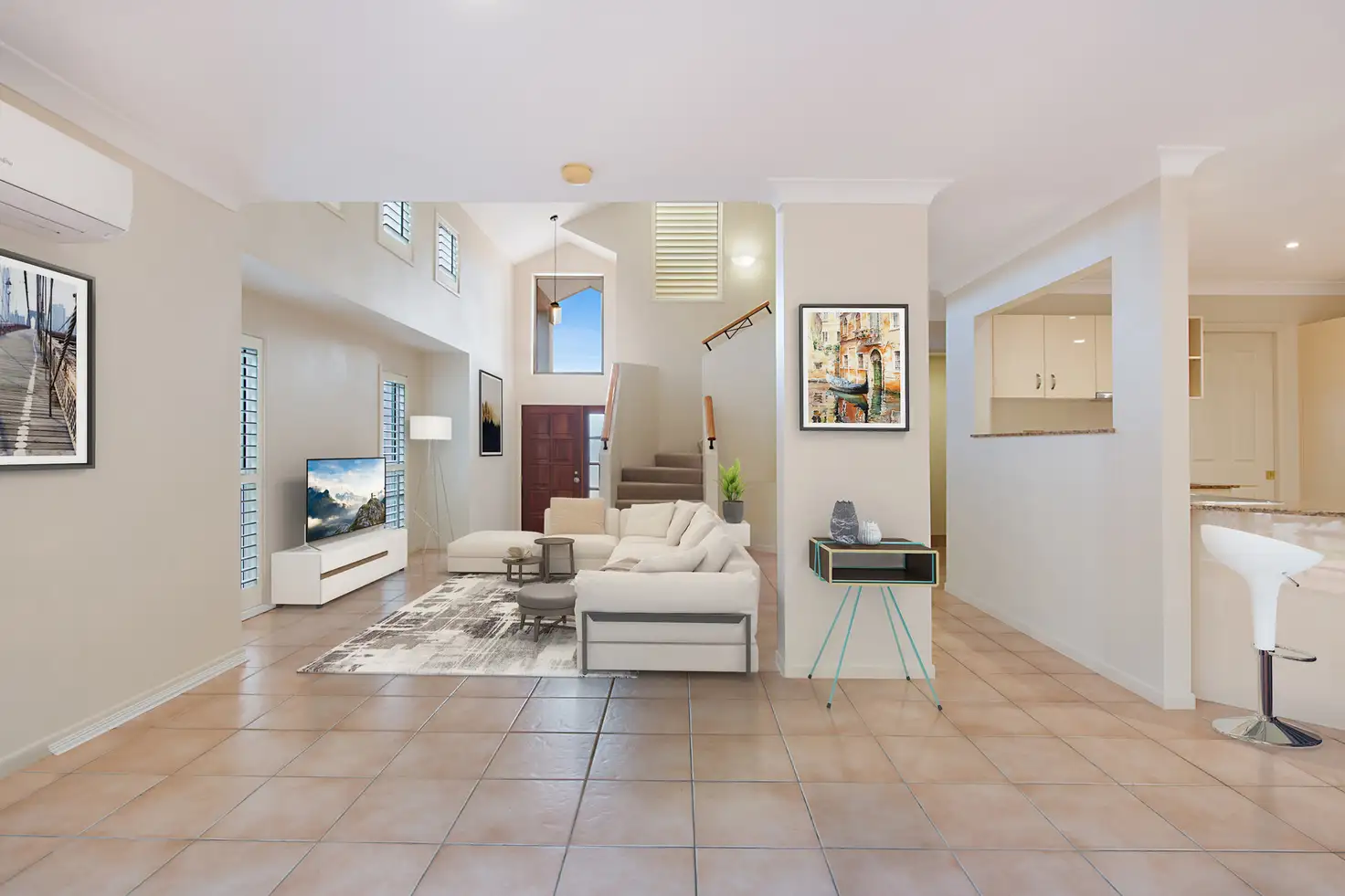 Main view of Homely semi-detached listing, 2/14 Riverwood Drive, Ashmore QLD 4214
