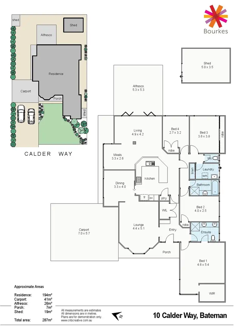 Third view of Homely house listing, 10 Calder Way, Bateman WA 6150
