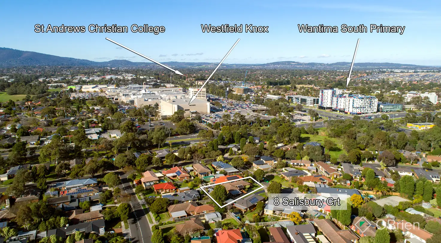 Main view of Homely house listing, 8 Salisbury Court, Wantirna VIC 3152