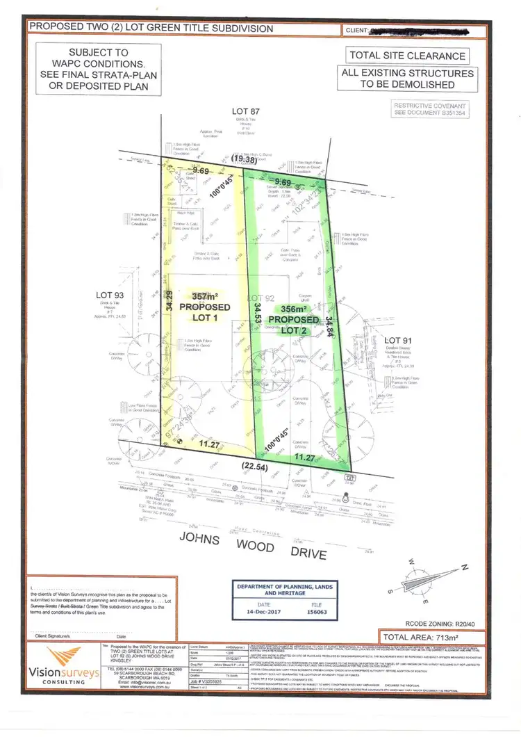 LOT 1, 5 Johns Wood Drive, Kingsley WA 6026