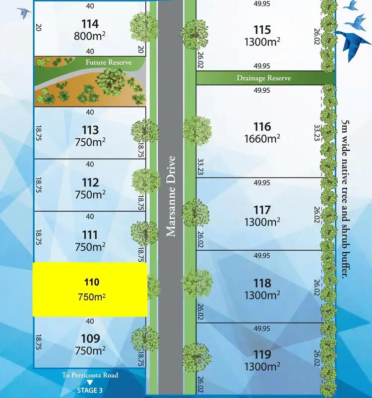 Third view of Homely land listing, LOT 110 Marsanne Drive, Moama NSW 2731