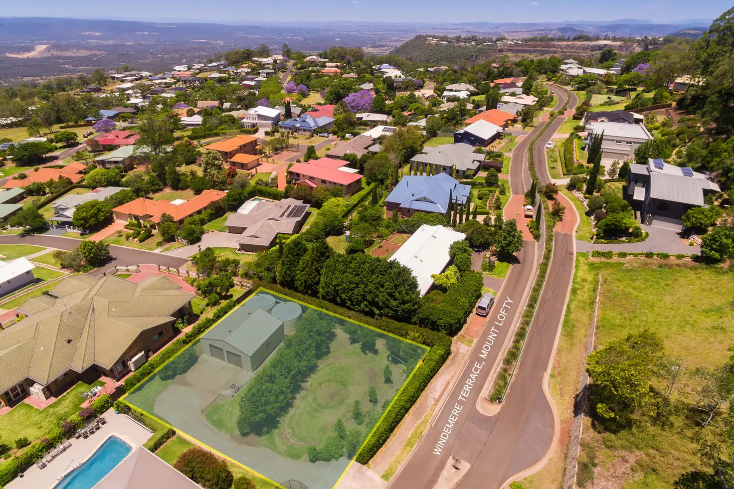 Main view of Homely land listing, 28 Windemere Terrace, Mount Lofty QLD 4350