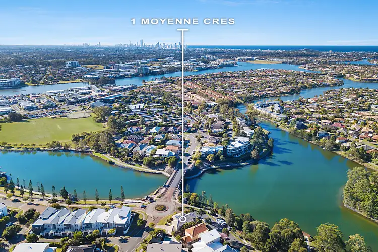 Second view of Homely house listing, 1 Moyenne Crescent, Varsity Lakes QLD 4227