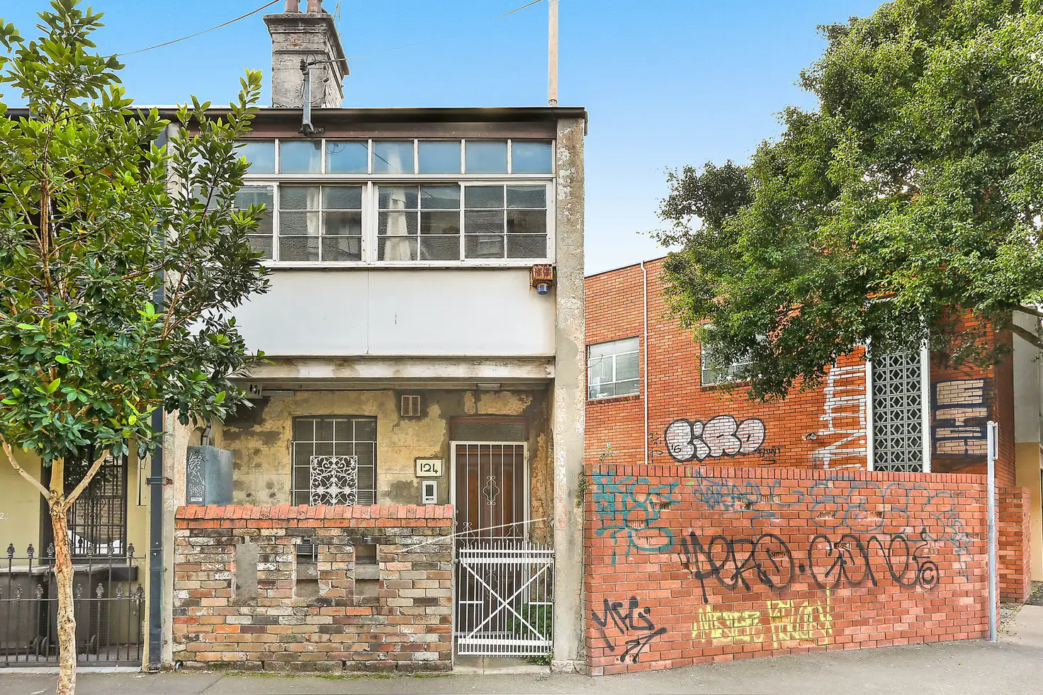 Main view of Homely terrace listing, 124 Little Eveleigh Street, Redfern NSW 2016