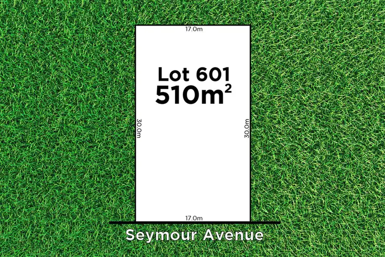 Lot 601 Seymour Avenue, Evanston Gardens SA 5116