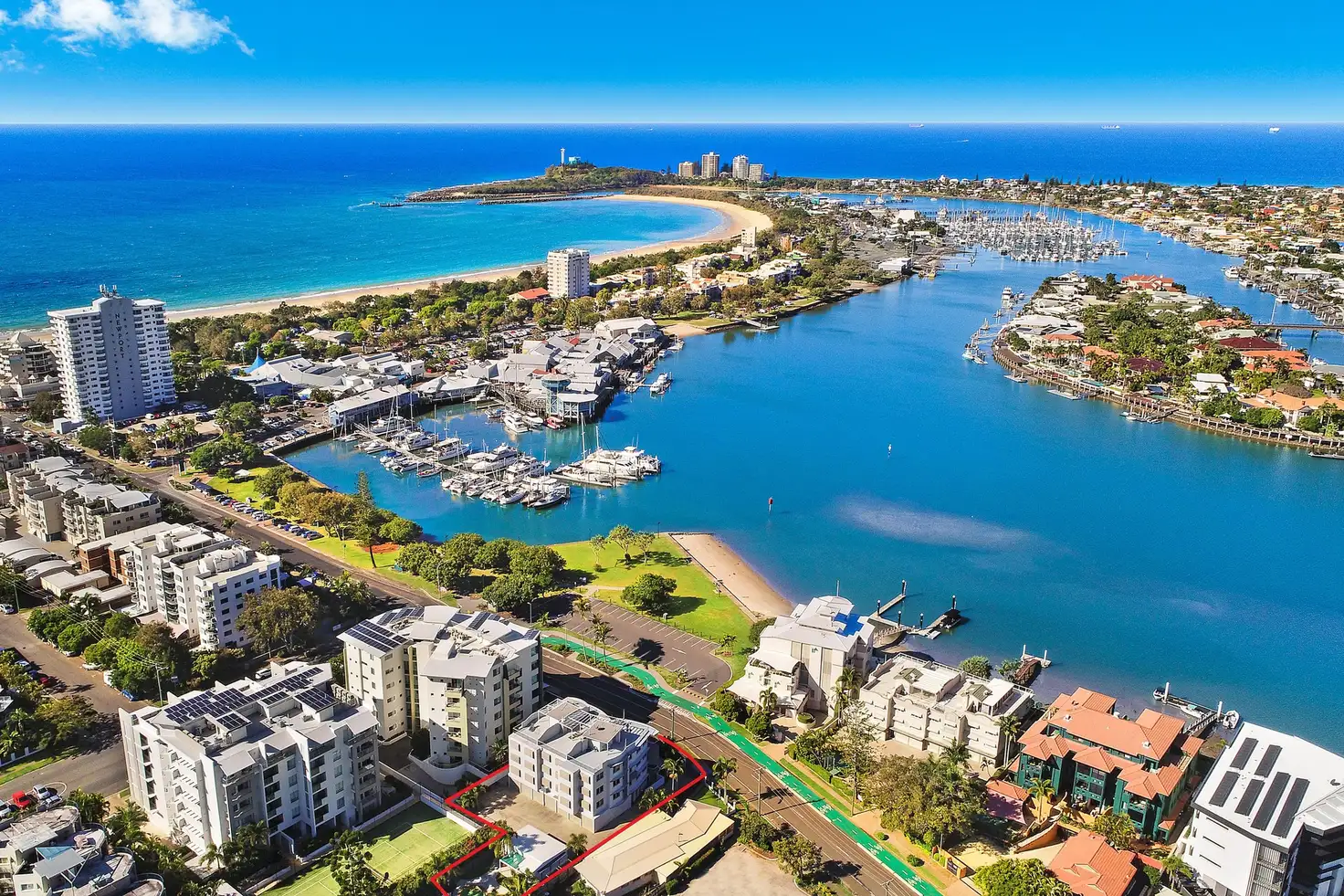 Main view of Homely unit listing, 1/88-90 River Esplanade, Mooloolaba QLD 4557