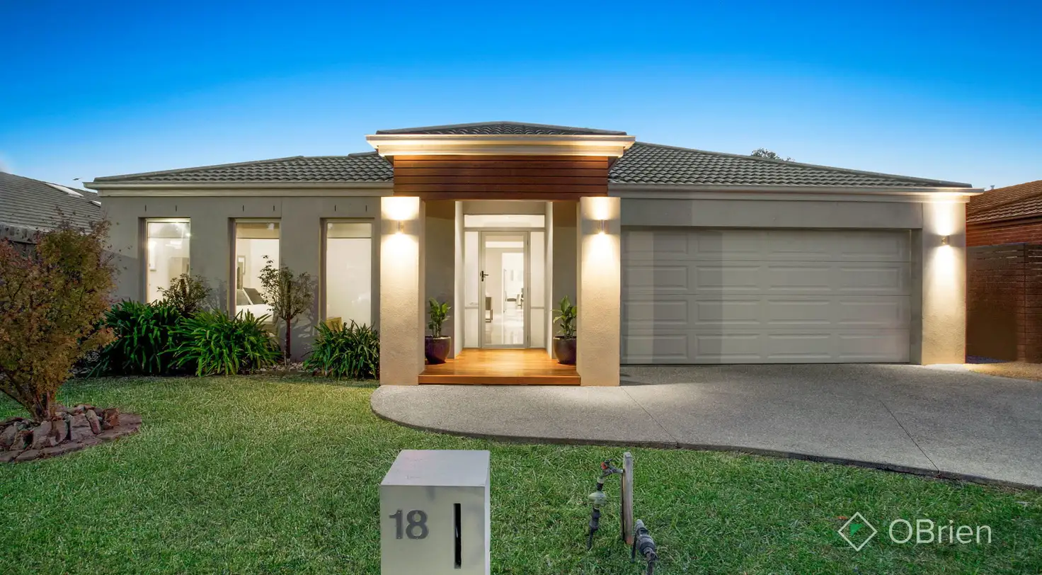 Main view of Homely house listing, 18 Park Valley Crescent, Langwarrin VIC 3910