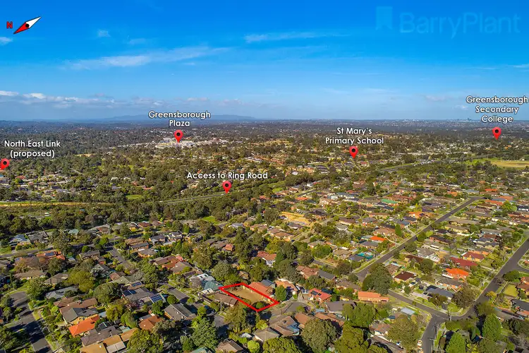 Third view of Homely land listing, 10 Norman Avenue, Watsonia North VIC 3087