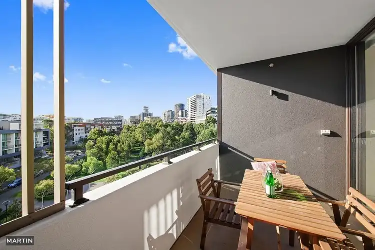 Second view of Homely apartment listing, 522/1 Hutchinson Walk, Zetland NSW 2017