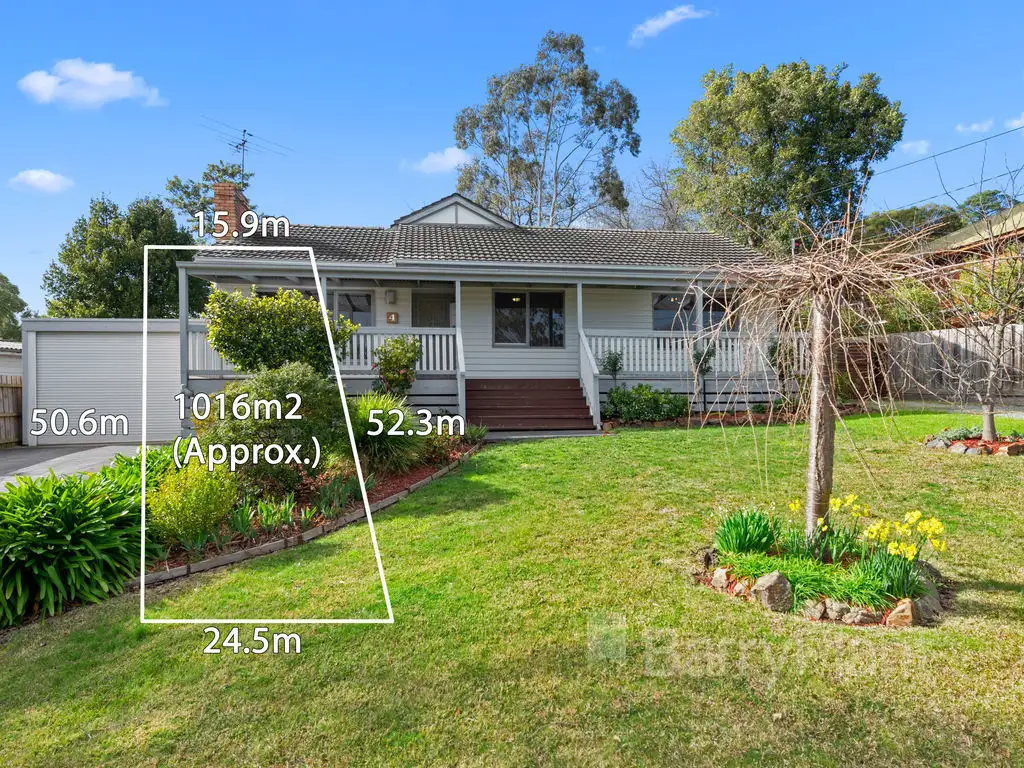 Main view of Homely house listing, 4 Alison Avenue, Boronia VIC 3155
