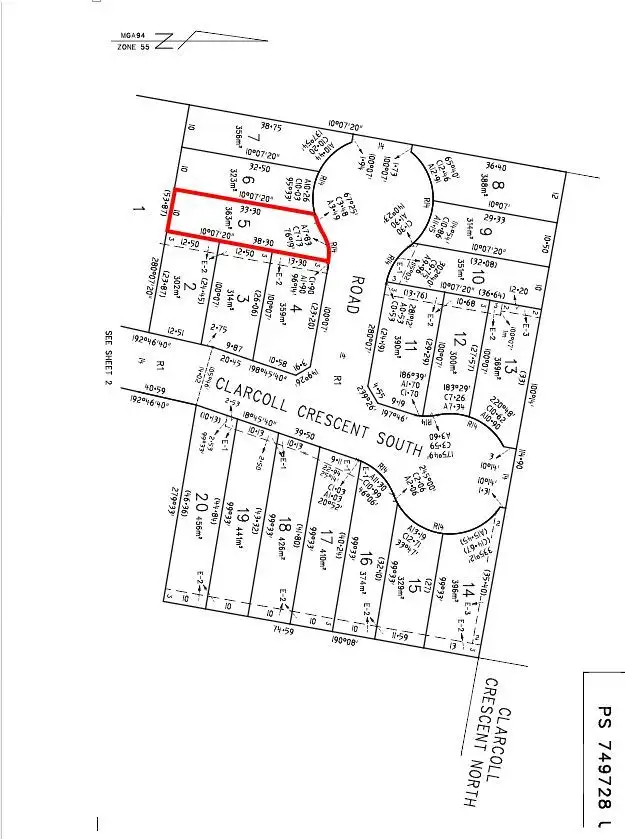 Second view of Homely land listing, LOT 5 Clarcoll Crescent South, Kangaroo Flat VIC 3555