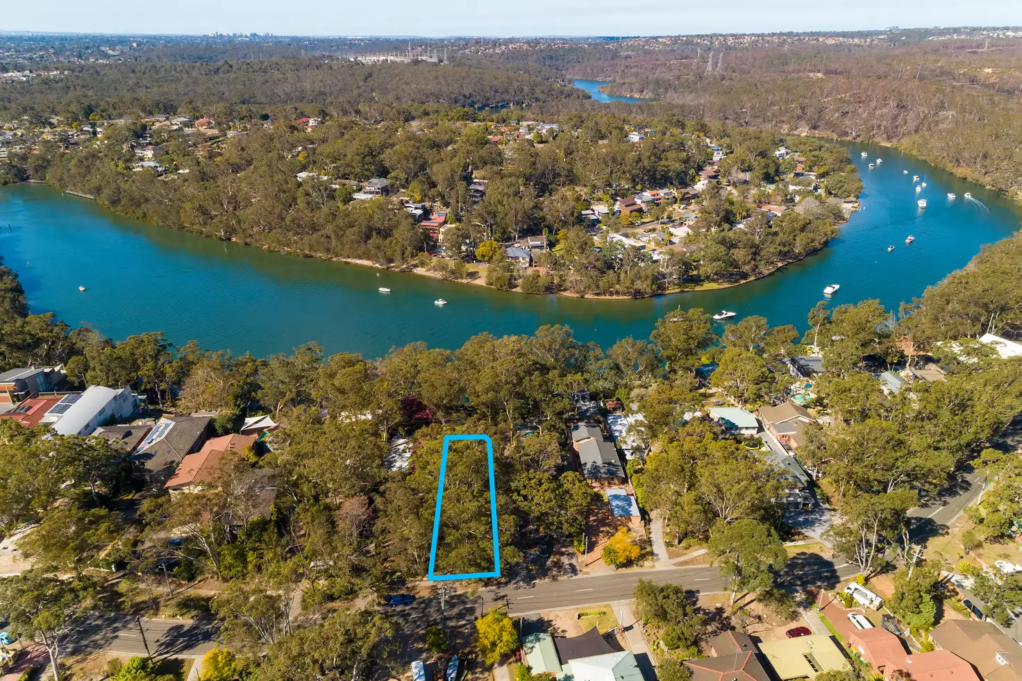 Main view of Homely land listing, 152 St George Crescent, Sandy Point NSW 2172