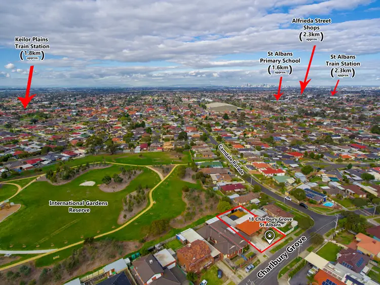 Second view of Homely house listing, 18 Charlbury Grove, St Albans VIC 3021