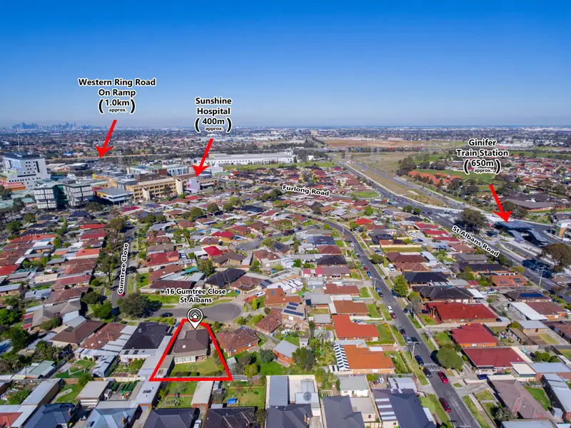 Main view of Homely house listing, 16 Gumtree Close, St Albans VIC 3021